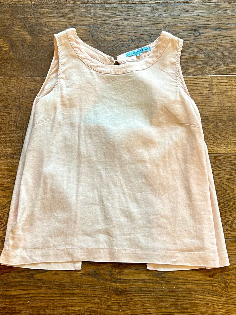 ANTONIO MELANI Light Pink Sleeveless Tank Top